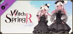 Logo: WitchSpring R: Pieberry Costume DLC - Black Pearl Mini & Deep Black Pearl