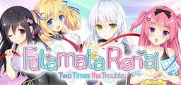 Logo: Futamata Ren'ai: Two Times the Trouble