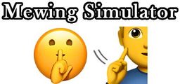 Logo: Mewing Simulator