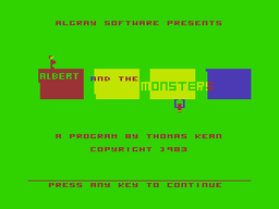 Logo: Albert and the Monsters
