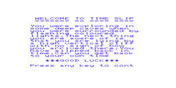 Logo: Time Slip and Treasure Island