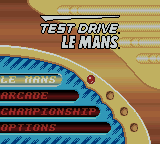 Logo: Test Drive: Le Mans