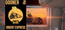 Logo: Gooner on the Orient Express