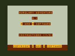 Logo: Burglary Adventure