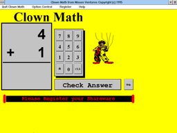 Logo: Clown Math