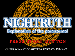 Logo: Nightruth: Explanation of the Paranormal - "Yami no Tobira"