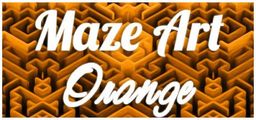 Logo: Maze Art: Orange