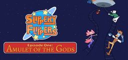 Logo: Slippery Flippers: Episode One - Amulet of the Gods