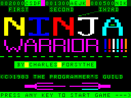 Logo: Ninja Warrior