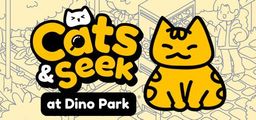 Logo: Cats & Seek: at Dino Park