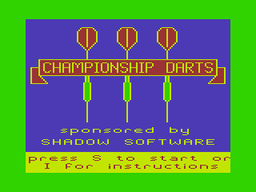 Logo: Championship Darts
