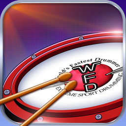 Logo: World's Fastest Drummer