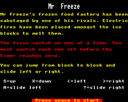 Logo: Mr Freeze