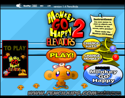 Logo: Monkey Go Happy Elevators 2