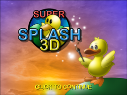 Logo: Super Splash 3D