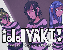 Logo: idolYAKI! From Delinquents to Pop Stars