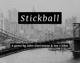 Logo: stickball