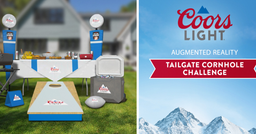 Logo: Coors Light: Tailgate Cornhole Challenge