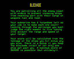 Logo: Blockade