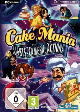 Logo: Cake Mania: Lights, Camera, Action!