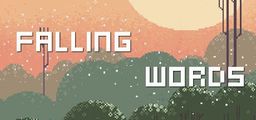 Logo: Falling words