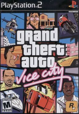 Logo: Grand Theft Auto: Vice City