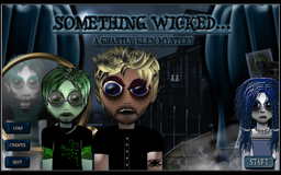 Logo: Something Wicked...: A Ghastly Glen Mystery