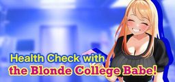 Logo: Health Check with the Blonde College Babe!
