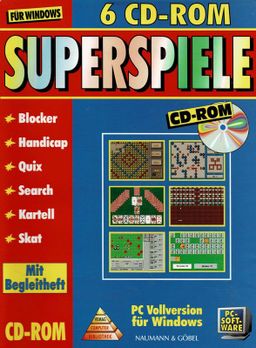Logo: 6 CD-ROM Superspiele