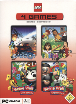 Logo: LEGO: 4 Games (Red Edition)