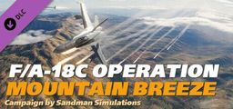 Logo: F/A-18C: Operation Mountain Breeze - Campaign by Sandman Simulations