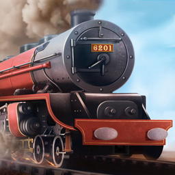 Logo: Railroad Empire: Train Game