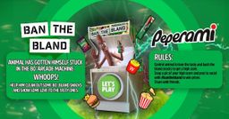 Logo: Peperami: Ban the Bland