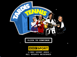 Logo: Tardis Tennis