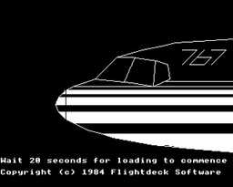 Logo: 767 Advanced Flight Simulator
