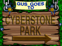 Logo: Gus Goes to Cyberstone Park
