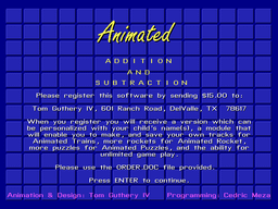 Logo: Animated Addition and Subtraction