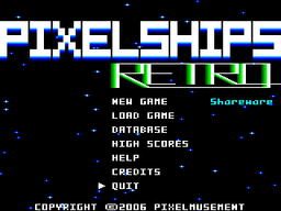 Logo: PixelShips Retro