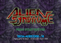 Logo: Sega Ages 2500: Vol.14 - Alien Syndrome
