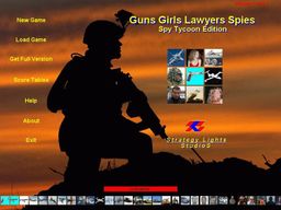 Logo: Guns Girls Lawyers Spies