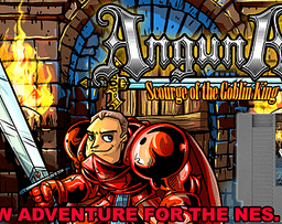 Logo: Anguna: Scourge of the Goblin King