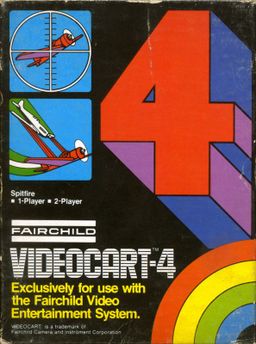 Logo: Videocart-4: Spitfire