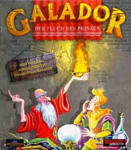 Logo: Galador: The Prince and the Coward