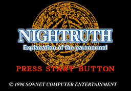 Logo: Nightruth: Explanation of the Paranormal #01 - "Yami no Tobira"