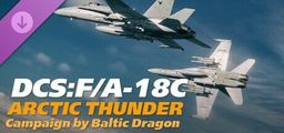 Logo: DCS: F/A-18C - Arctic Thunder - Campaign by Baltic Dragon