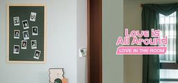 Logo: Love is All Around: Love in the Room