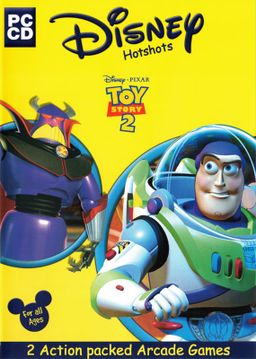 Logo: Disney Hotshots: Toy Story 2 - Cone Chaos / Toy Shelf Showdown