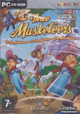Logo: Legendo's The Three Musketeers