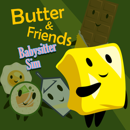 Logo: Butter & Friends: Babysitter Sim