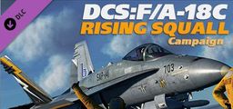 Logo: DCS: F/A-18C - Rising Squall - Campaign